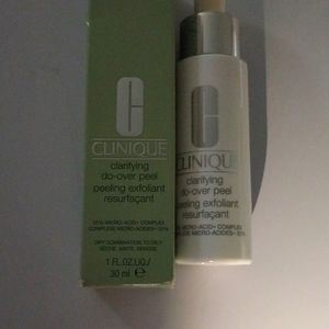 Clinique clarifying you over peel